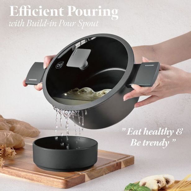 BERLINGERHAUS Sada nádobí s titanovým povrchem 15 ks Antracit Collection BH-8141