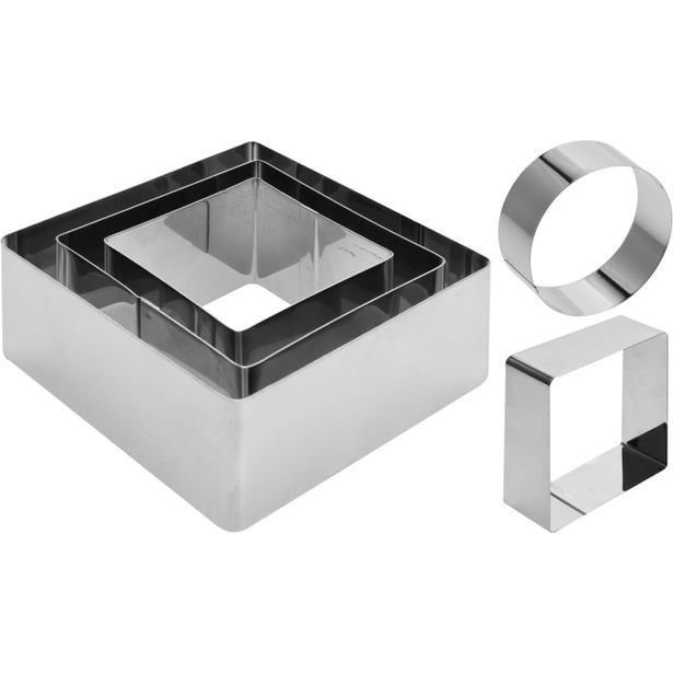 forma na přílohy-3ks set, kov