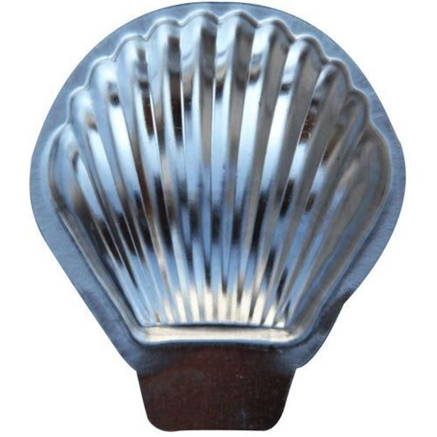 form.Mušlička mini, 3,4cm, 20ks sada, pocín