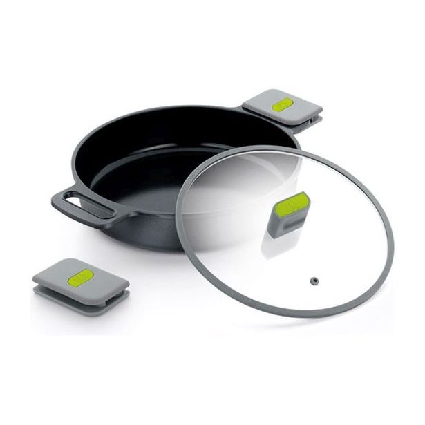 pekáč+PO skl. d28cm BRA LIFE 3,1l, keram., 2ucha, litina