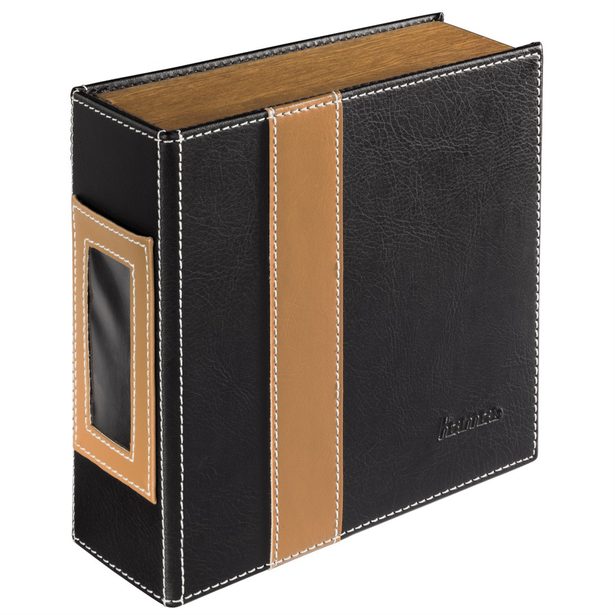 Hama CD/CD-R Album 28, black/brown