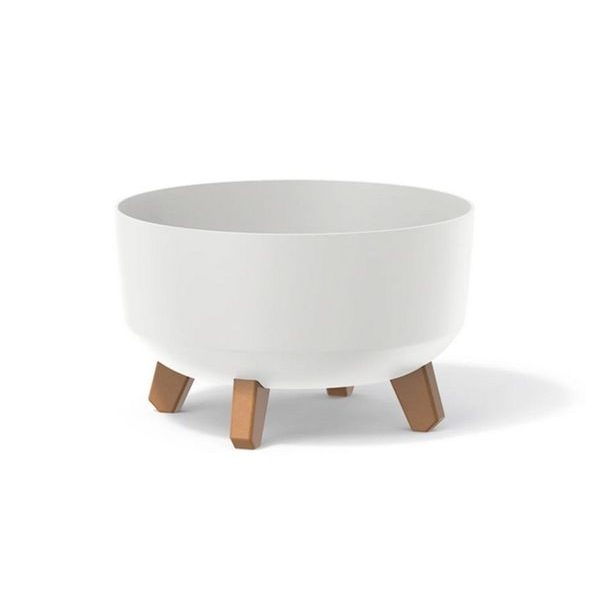 květ. d28,5x17,7 GRACIA LOW BÍLÝ