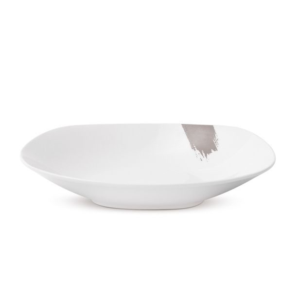 BERLINGERHAUS Jídelní sada talířů 18 ks Taupe Collection bílá-šedá BH-10202