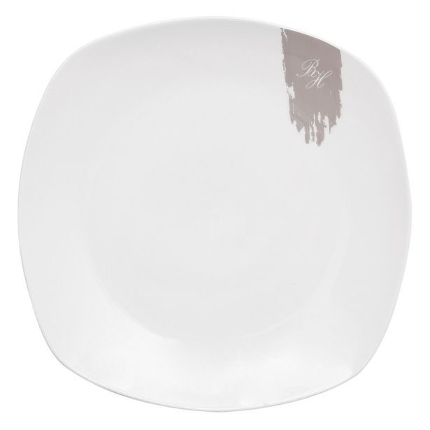 BERLINGERHAUS Jídelní sada talířů 18 ks Taupe Collection bílá-šedá BH-10202