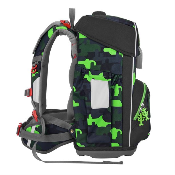 Školní aktovka Step by Step GIANT, Black Cat Chiko - 5 dílný set, AGR certifikát