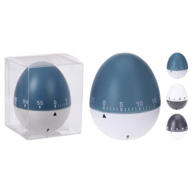 minutník VAJÍČKO mechanický, 3barvy 2022