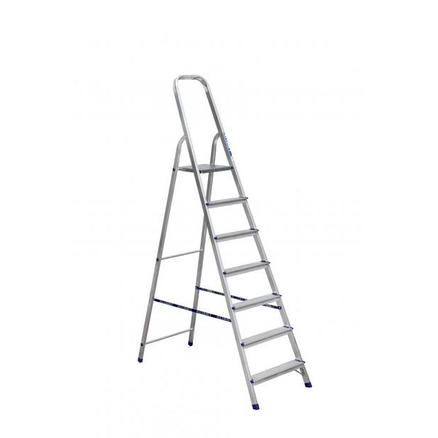 schůdky skl. Al 7stup., nosn.150kg, TÜV, 5let záruka