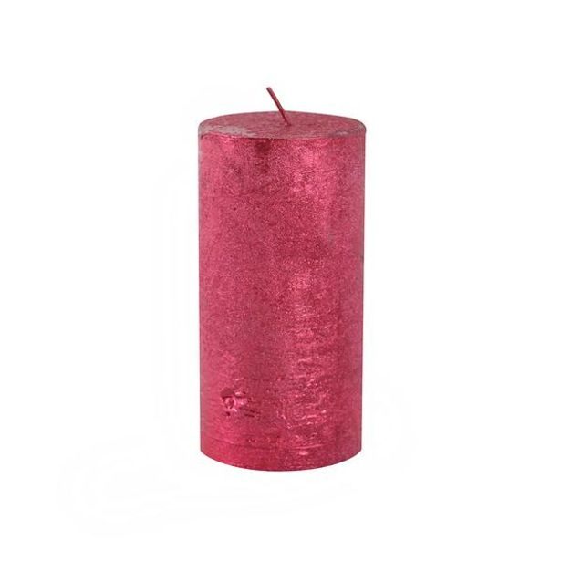 Provence SVÍČKA VÁLEC 6X12CM, ČERVENÁ_hamashop
