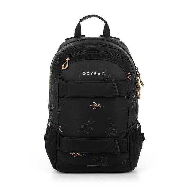 Studentský batoh + etue OXY Sport Flowers