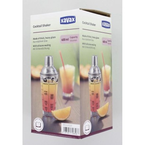 Xavax šejkr, skleněný, 400 ml