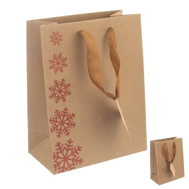 Taška dárková VLOČKA 26x12,5x32 cm mix