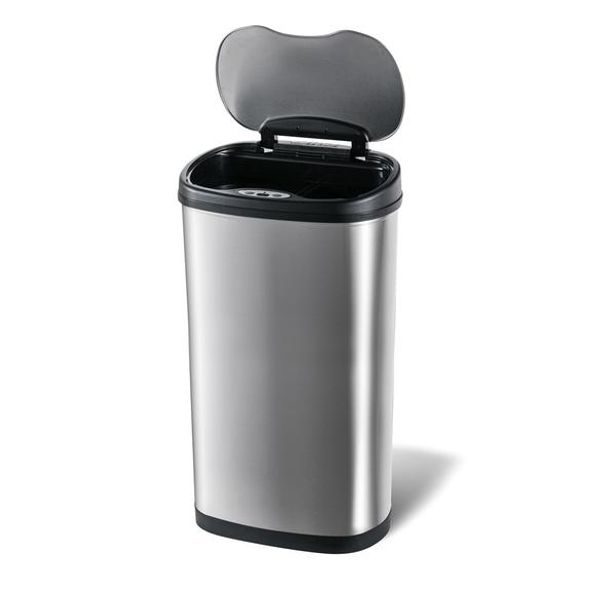 TORO KOŠ SE SENZOREM NA TŘÍDĚNÝ ODPAD, NEREZ, 50L_hamashop