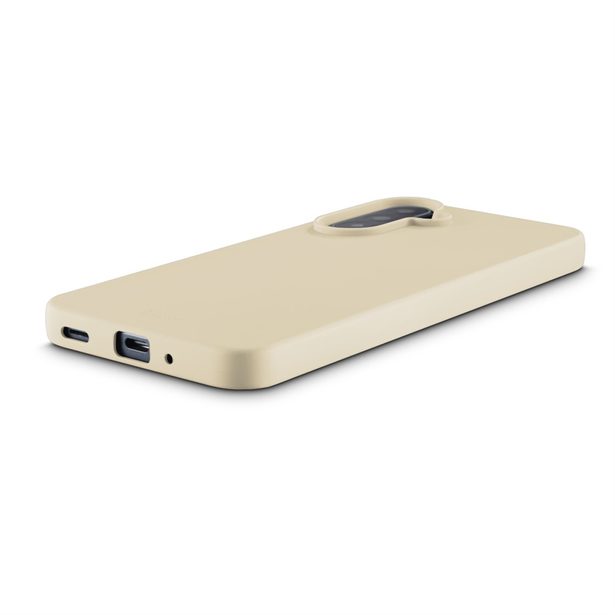 Hama Fantastic Feel, kryt pro Samsung Galaxy A17, hebký povrch, barva nude