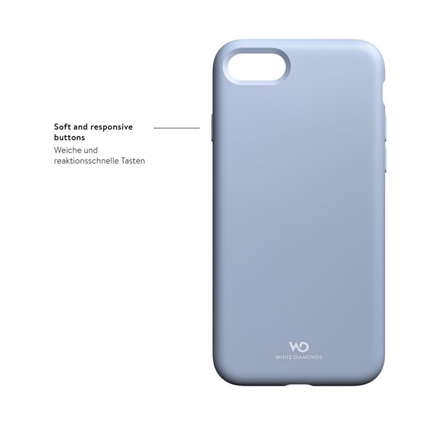 White Diamonds Urban Case, kryt pro Apple iPhone 7/8/SE 2020/SE 2022, světle modrý