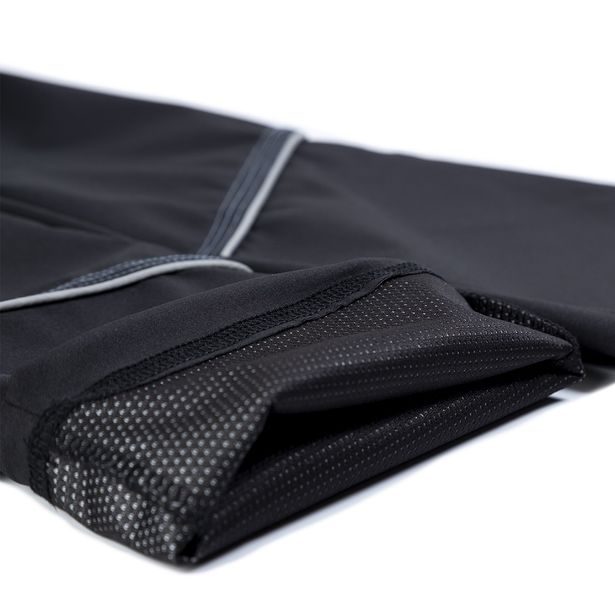 MODADETI_ADELLiNO Dětské letní softshellové nepromokavé kalhoty černé