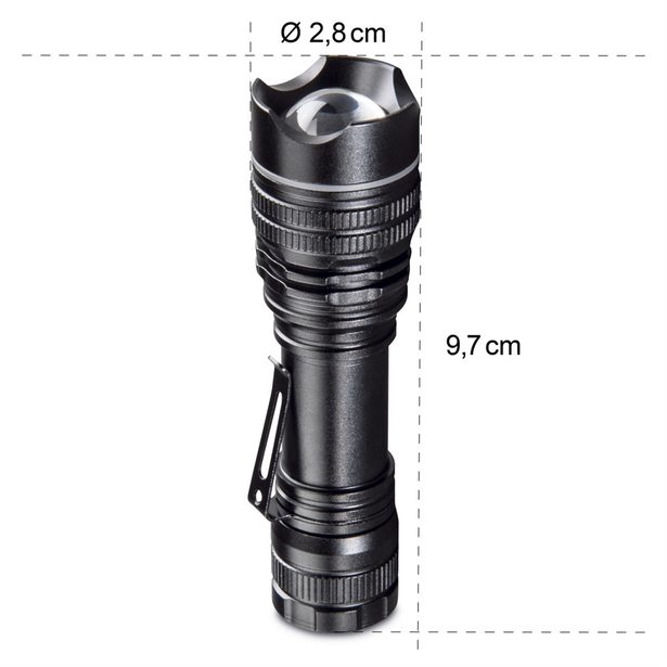 Hama Professional 1, LED Torch, 100 lumens
