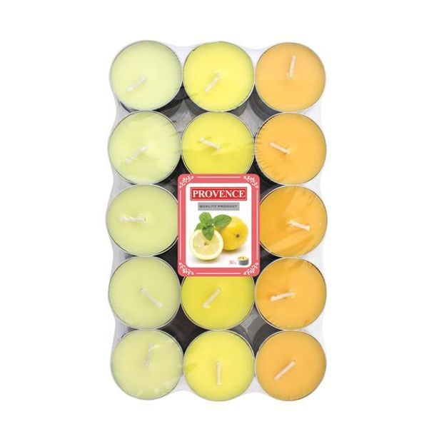 Provence SVÍČKA ČAJOVÁ CITRÓN, 30KS_hamashop