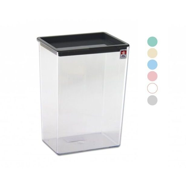 krabice-dóza vys.1500ml, mix barev, plast