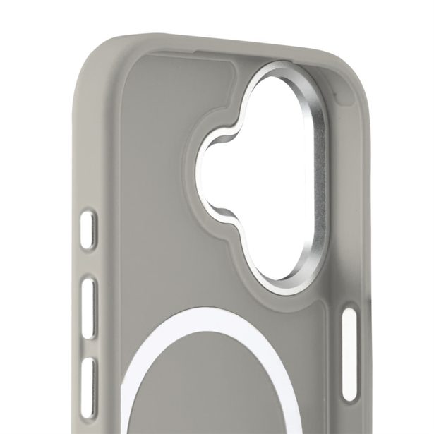 White Diamonds Hybrid Case, kryt pro Apple iPhone 17, magnetický, matný, poloprůhledný pískový