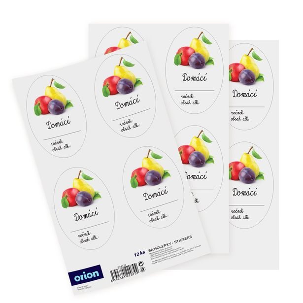 Samolepky na láhve Domácí pálenka