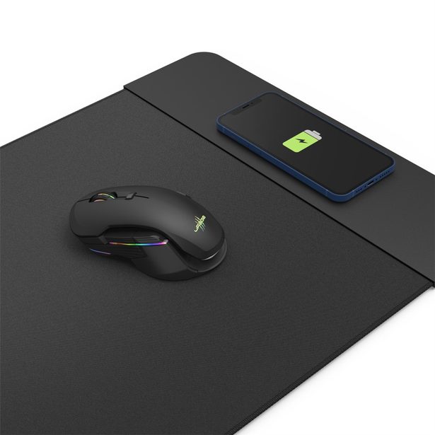 uRage podložka pod myš Lethality 460 s bezdrátovou nabíječkou