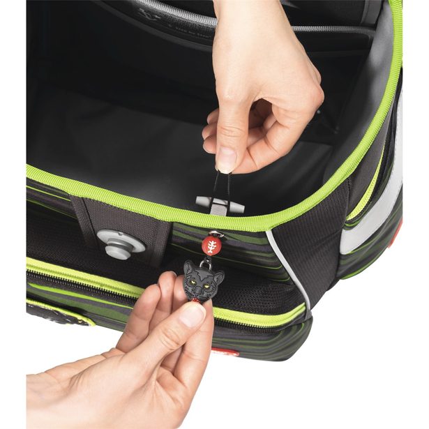 Školní aktovka Space pro prvňáčky - 5-dílný set, Step by Step Černý panter, certifikát AGR