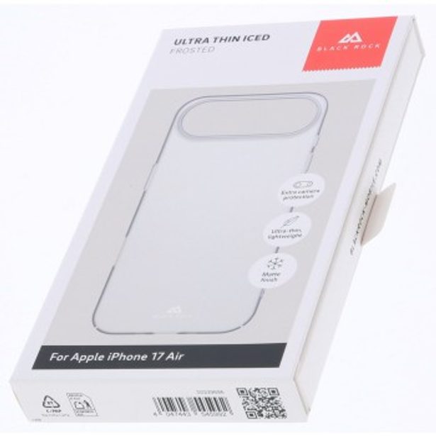 Black Rock Ultra Thin Iced, kryt pro Apple iPhone Air, matný průhledný