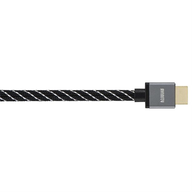 Avinity Classic HDMI kabel Ultra High Speed 8K, 1 m, kovové konektory, opletený