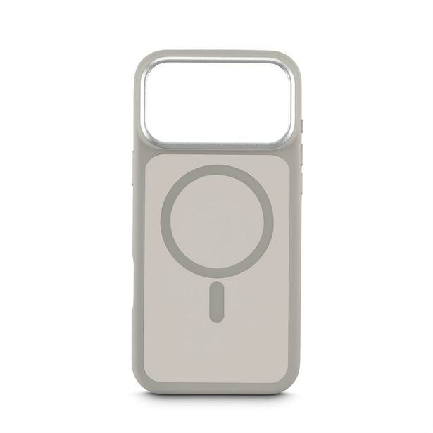 White Diamonds Hybrid Case, kryt pro Apple iPhone 17 Pro Max, magnetický, matný, poloprůhl. pískový