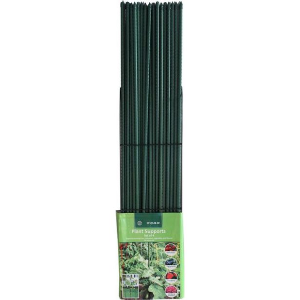 tyčka 1,2m k rostlinám,11mm kov+PE potah