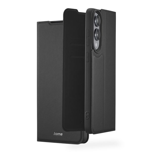 Hama Daily Protect, pouzdro-knížka pro Samsung Galaxy S25 Edge, funkce stojanu, černé