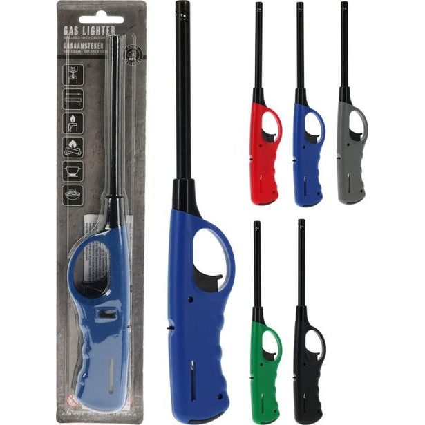 zapalovač 27,5cm, mix barev, plnící
