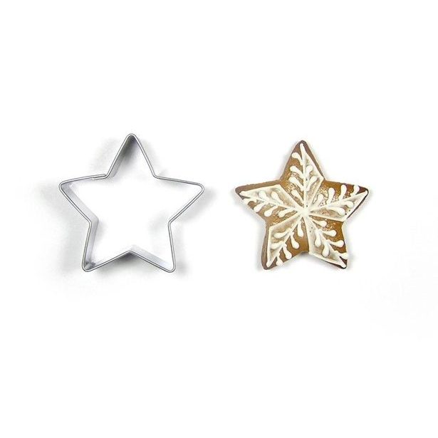 vykr.NR 0217 Hvězda č.1, 4,2x4,5cm