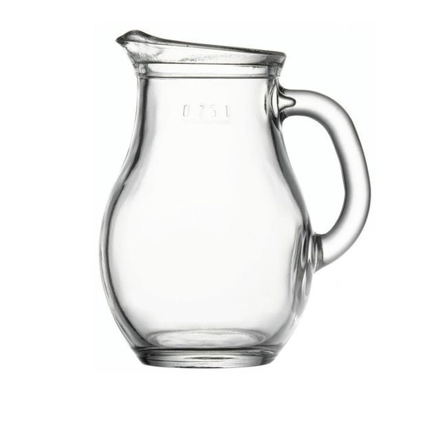 džbán 0,25l BISTRO, sklo, cejch