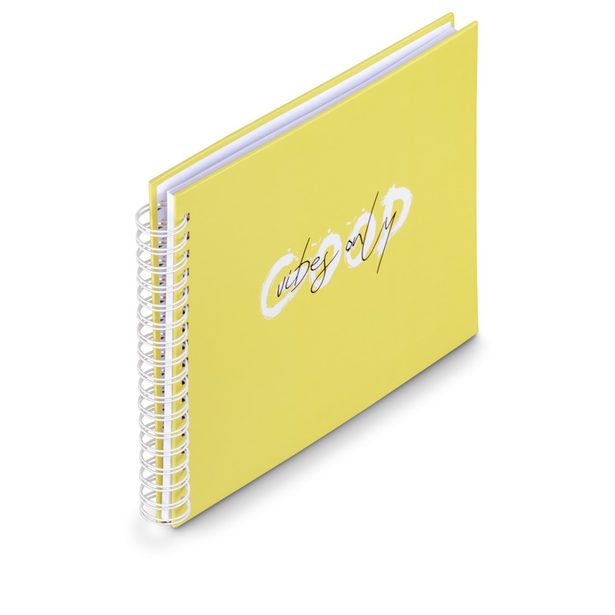 Hama album klasické spirálové Good Things VIBES 28x24 cm, 50 stran