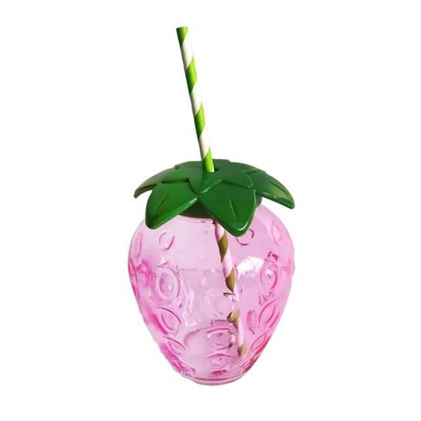 TORO SKLENICE MASON 550ML TVAR JAHODA ZELENÉ VÍČKO SKLO_hamashop