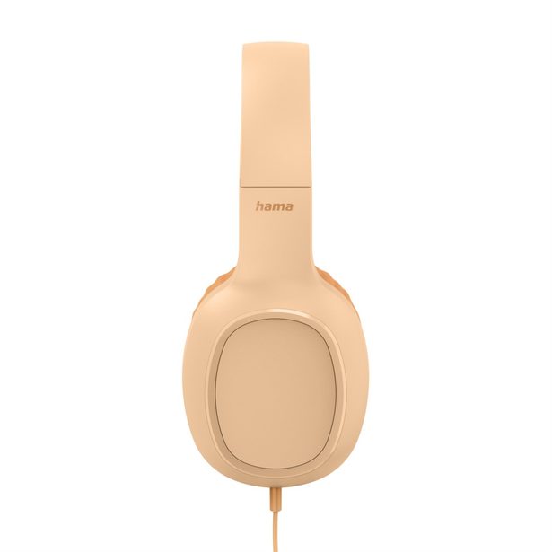 Hama USB-C sluchátka s mikrofonem Fun C, uzavřená, oranžová