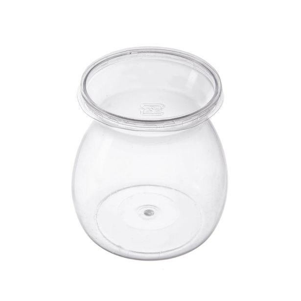 Pohárek s víčkem na dezert 0,17 l 6 ks