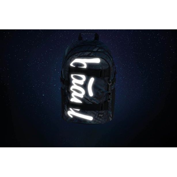 BAAGL SET 3 Skate Struktury: batoh, penál, sáček Baagl