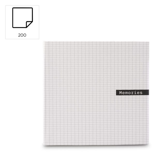 Hama album memo Designline II CHECK 10x15/200, popisové pole