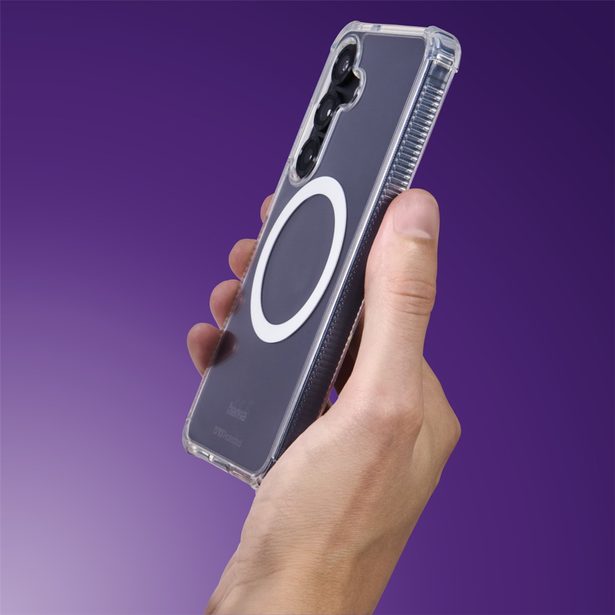 Hama Extreme Protect, kryt pro Samsung Galaxy S25 FE, magnetický, D3O®, nežloutne, průhledný