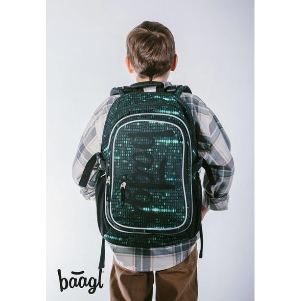 BAAGL Školní batoh Core Numbers