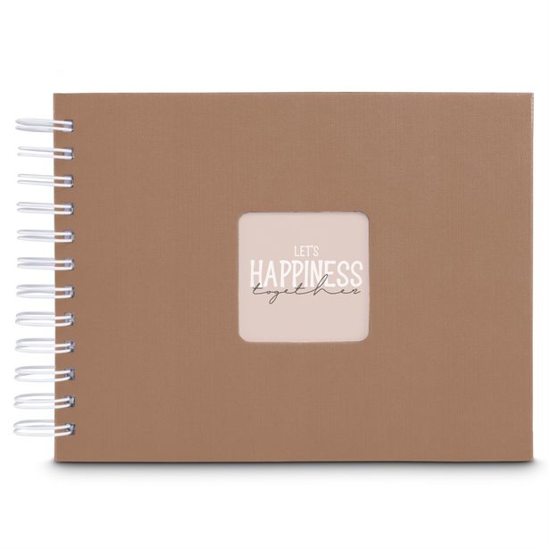 Hama album klasické spirálové FINE ART 24x17 cm, 50 stran, mousse, bílé listy