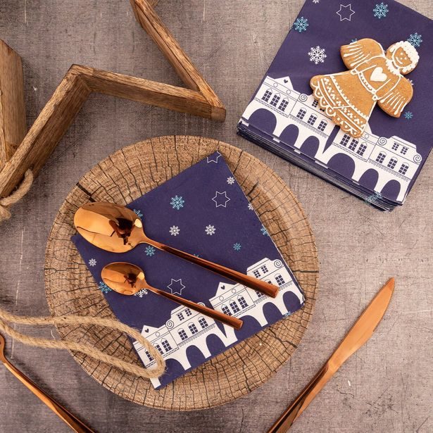 Ubrousek papír DOMKY 20 ks 33x33 cm