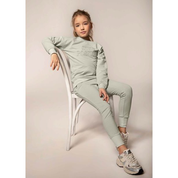 Tepláková souprava MÁMA A DCERA mintová