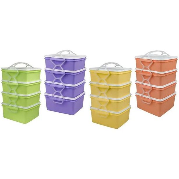 jídlonosič 4D (3x1,2l+1,4l) KOMBI, ČTVERCOVÝ