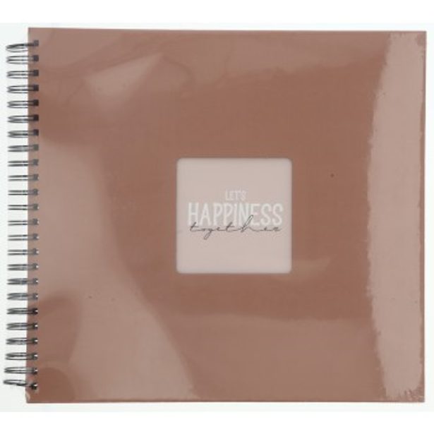 Hama album klasické spirálové FINE ART 36x32 cm, 50 stran, mousse, černé listy