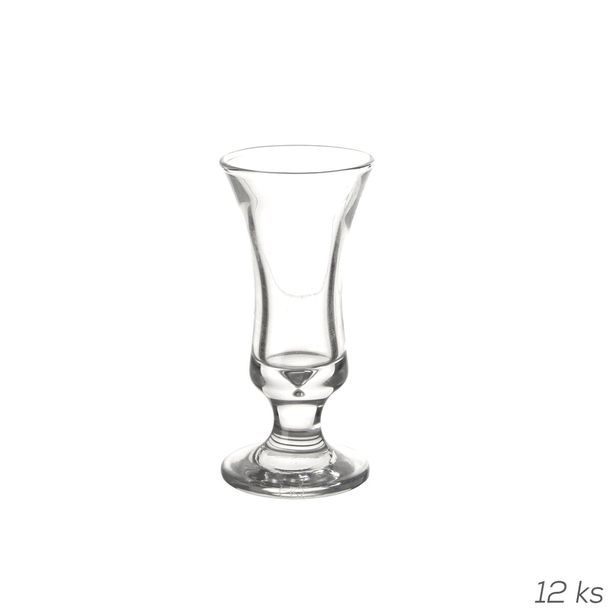 Odlivka sklo Boston 0,028 l 12 ks