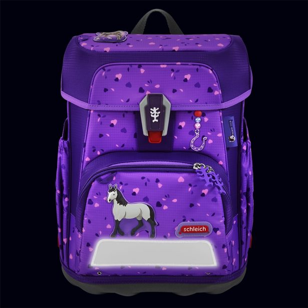 Školní aktovka CLOUD schleich, Horse Club, Horse - 5 dílný set, AGR certifikát