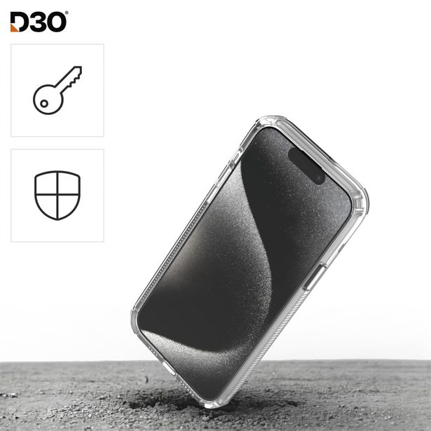 Hama Super Hybrid, nerozbitné ochranné sklo na displej pro Apple iPhone 17 Pro, licence D3O®